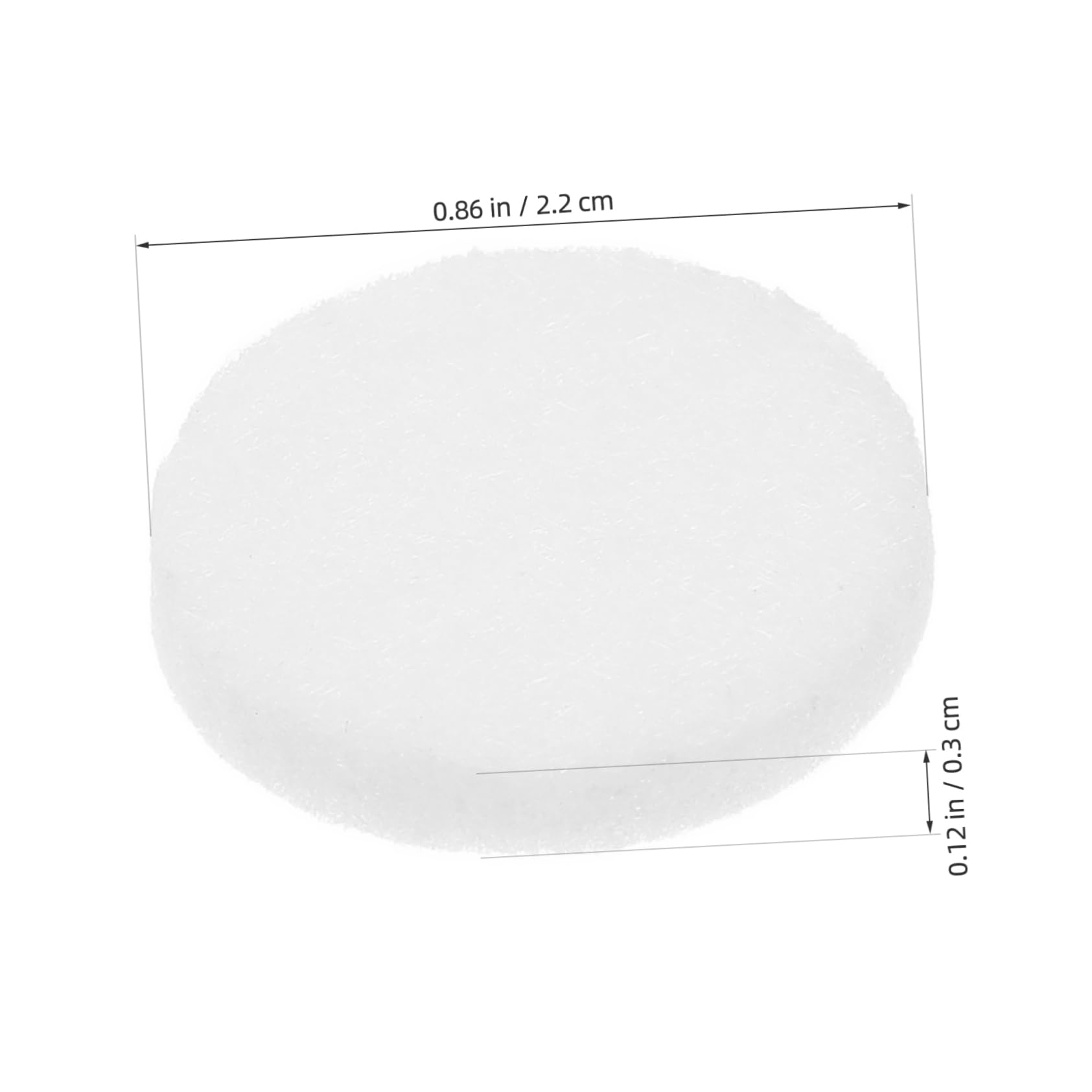 Dufttabletten Auto Nachfüller 50 Stück Ätherische Öle Pads Nachfüllpackung aus Baumwolle mit Praktischem Tragbarem Design für Aromatherapie Halskette und Diffusor