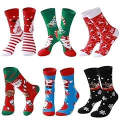 F-christmas Socks-6 Pairs