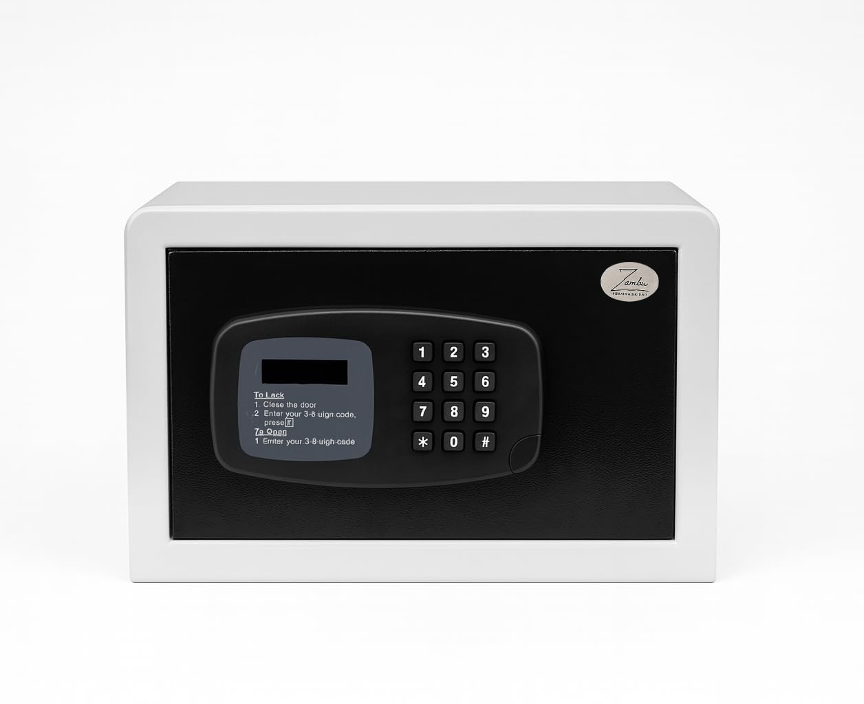 Electronic Safe Locker for Home & Office | Digital Keypad + Manual Key | 3–6 Digit Password | Steel Body | Auto-Lock Security | Grey | Model SLD-image-31