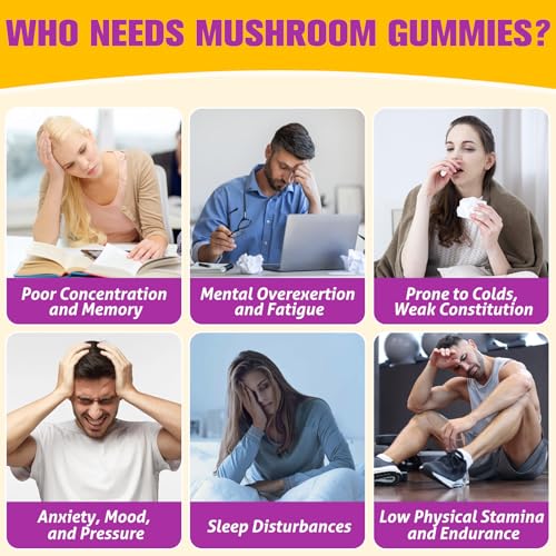 Basopum Mushroom Gummies 4000mg
