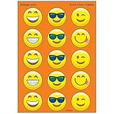 Emoji Cheer Stinky Stickers (60 Piece) - Orange Scent