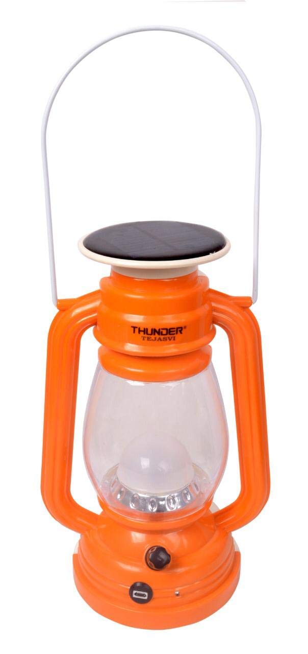 Thunder Plastic Emergency Solar & Electric Lantern Table Lamp with Eye Protection Glass, Multicolour, Pack of 1 (B08QZWTWLX) Amazon Price History, Amazon Price Tracker