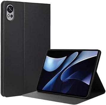 Tablet Case Suitable for Huawei Matepad Air 12inch 2024 BKY-W00 / BKY-W10 Flip Stand Soft TPU Back Smart CoverBlack
