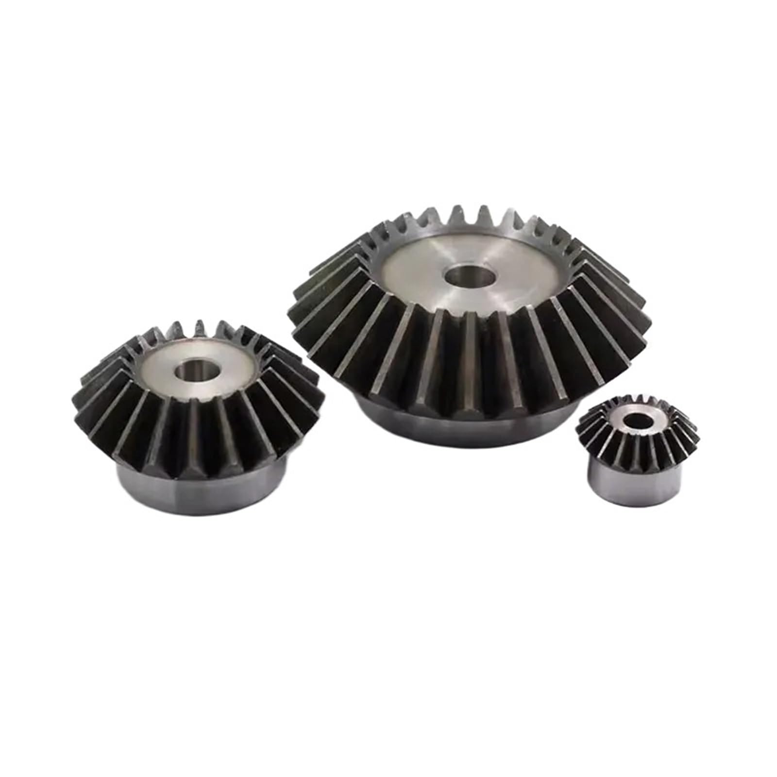 Denti ingranaggi conici 1 Set Ingranaggi conici 1:2 Modulo .5 16 Denti 32 denti Commutazione unità a 90 gradi in acciaio in(2pcs 1.5m 16t-32t)