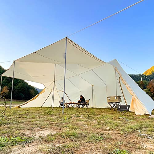 Carpa para camping para 5-8 personas con porche portátil miniatura 1