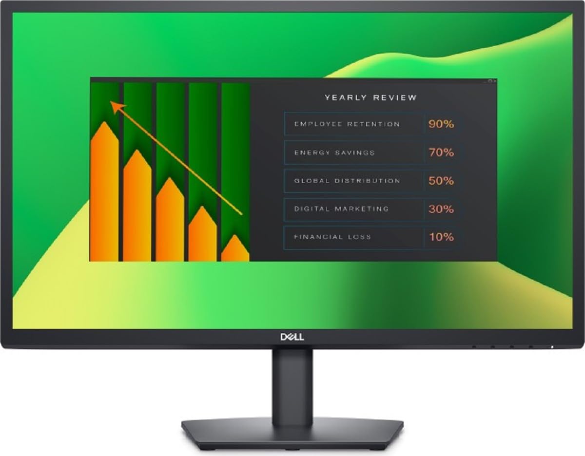 Dell LCD Monitor E2423H 24 ". VA. FHD. 1920 x 1080. 16:9. 5 ms. 250 cd/m². Black. 60 Hz