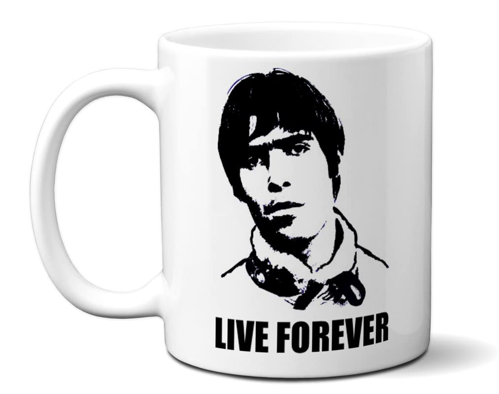 Liam Gallagher - Live Forever - 11oz Ceramic Mug