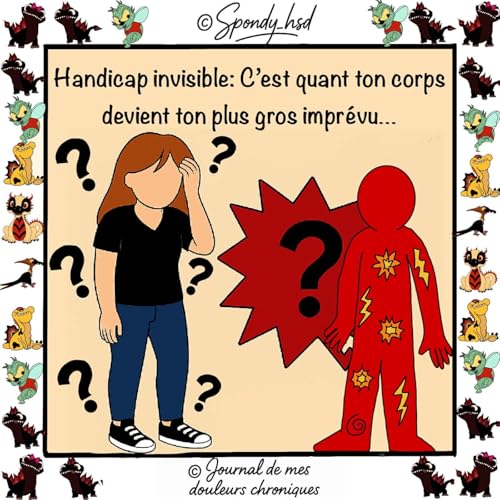 Mon Handicap est invisible copertina