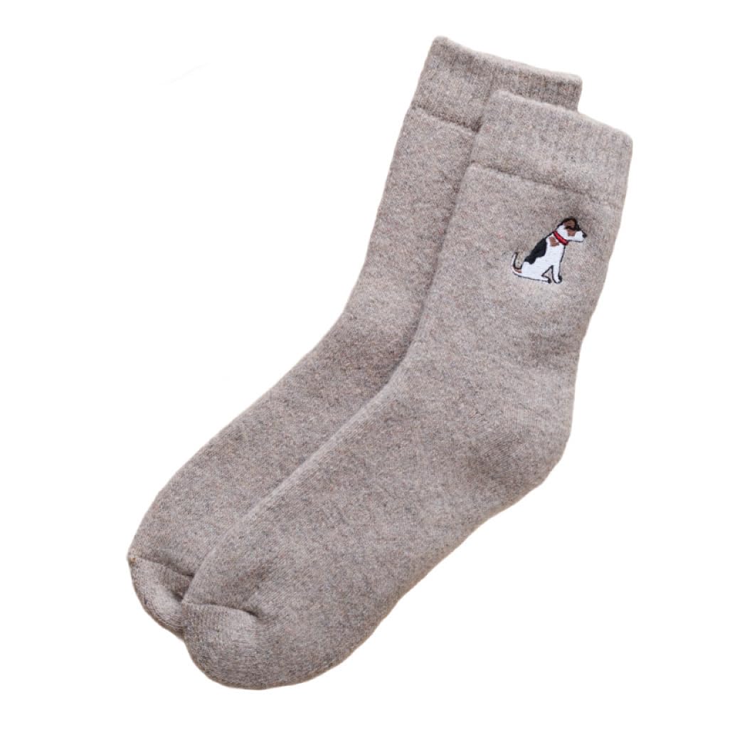 Sweet William Designs Jack Russell Dog Walking Socks