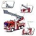 Fire Truck Toy with Lights and Sounds, 10.5