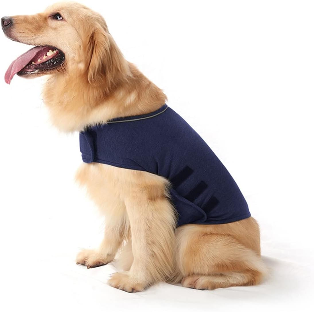 My Furry Friend Dog Anxiety Relief Jacket Coat | Comfortable Calming Wrap | Dogs Puppies Afraid of Fireworks Rain Thunderstorm | New Year’s Eve & Bonfire Night Calming Aid | (X-Small, Navy Blue) My Furry Friend Dog Anxiety Relief Jacket Coat | Comfortable Calming Wrap | Dogs Puppies Afraid of Fireworks Rain Thunderstorm | New Year’s Eve & Bonfire Night Calming Aid | (X-Small, Navy Blue)