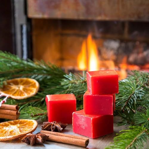 Candlecopia Christmas Eve Strongly Scented Hand Poured Vegan Wax Melts, 12 Scented Wax Cubes, 6.4 Ounces in 2 x 6-Packs