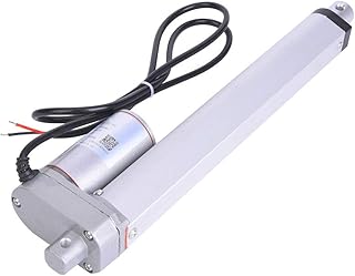 Linear Actuator, 12V DC Small Linear Actuator, 1.2" per sec High-Speed Speed Motor, Electric Linear Actuator, 300N (67lbs), IP45 Waterproof Mini Motion Actuator for Multiple Purposes(8" Stroke)