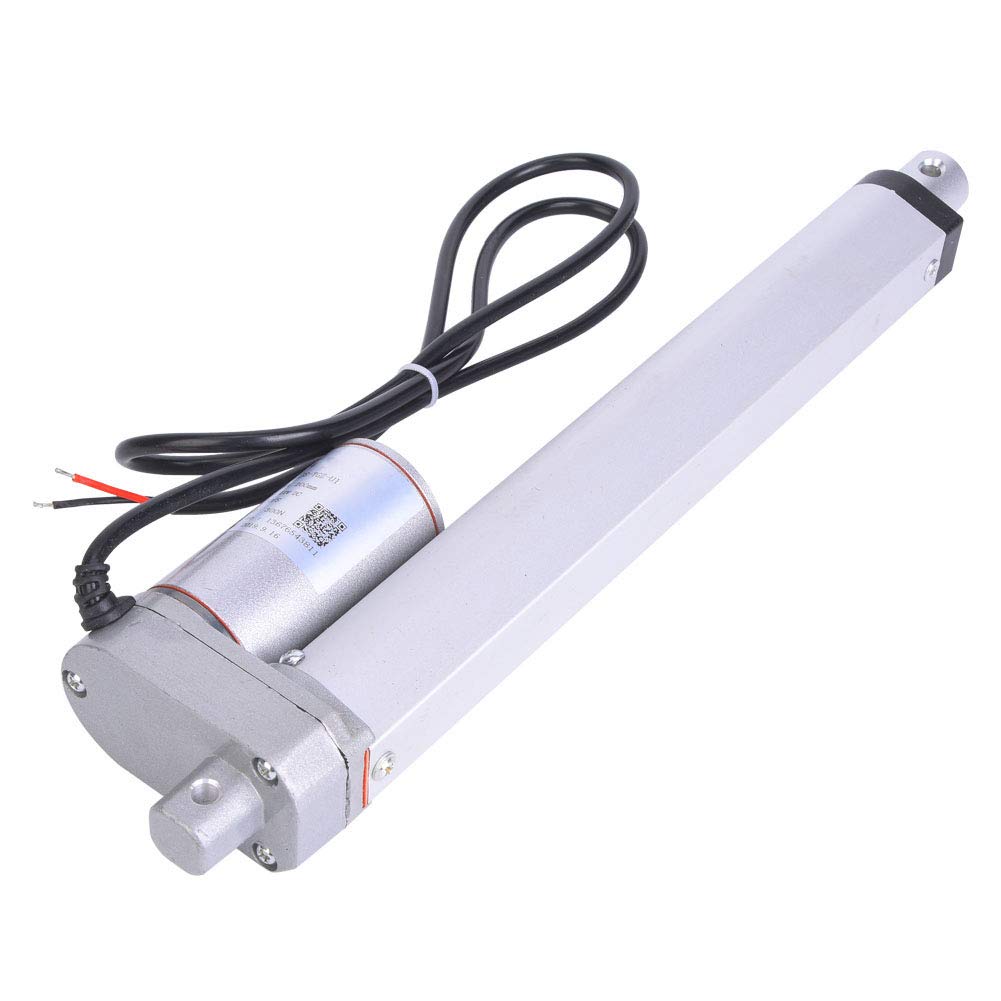 Attuatore Lineare Elettrico attuatori lineari barre di spinta Prodotti per movimento lineare Attuatori lineari 300N Motore CC 12V 30mm / S per Molteplici Scopi JS-TGZ-U1 IP45[200mm]