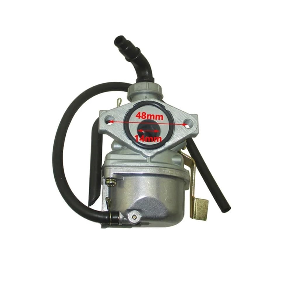 Carburador de 14mm Apto for STO Minipit 65 Kurz Racing FS65 VMX 60cc Pit Bike ZongS 60cc 4 Tiempos Arranque eléctrico Completamente automático
