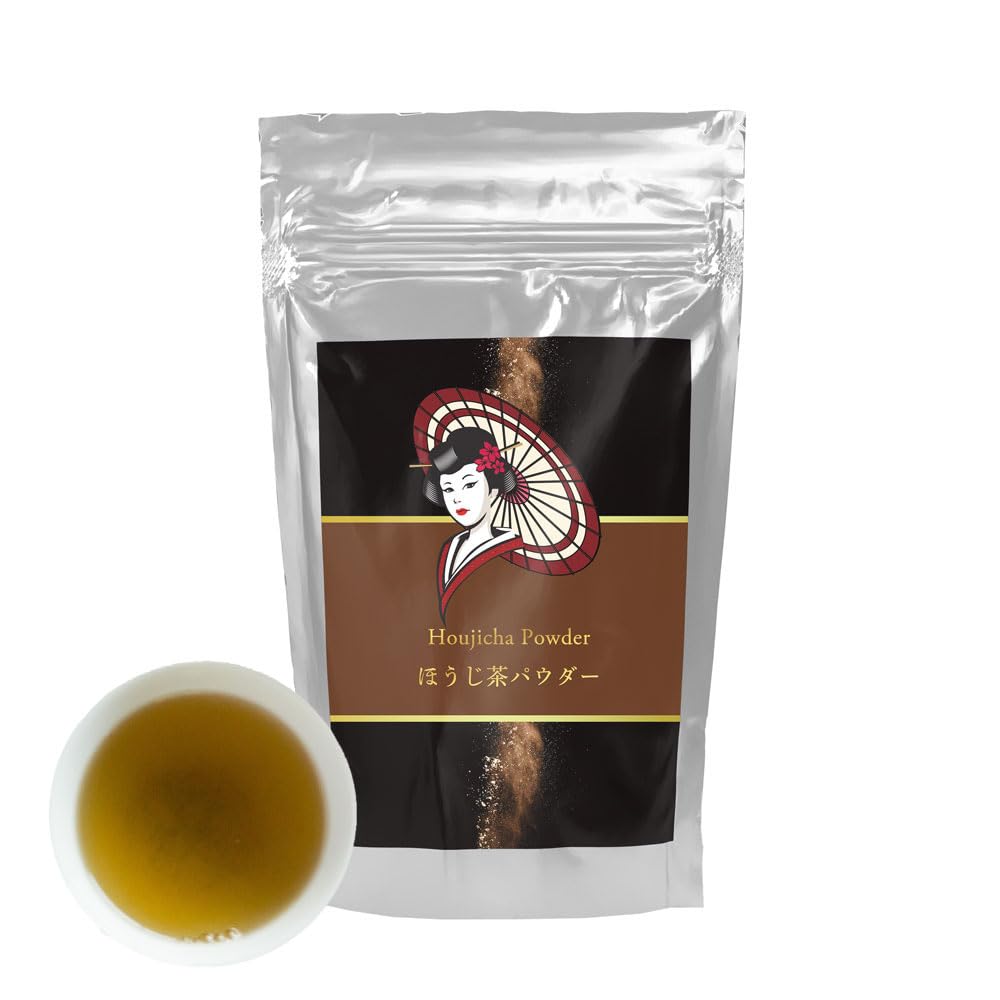 500g Yame Houjicha Hojicha Roasted tea powder Japanese tea evening tea drink Souvenir Gift Present Yame Tea Mukoh
