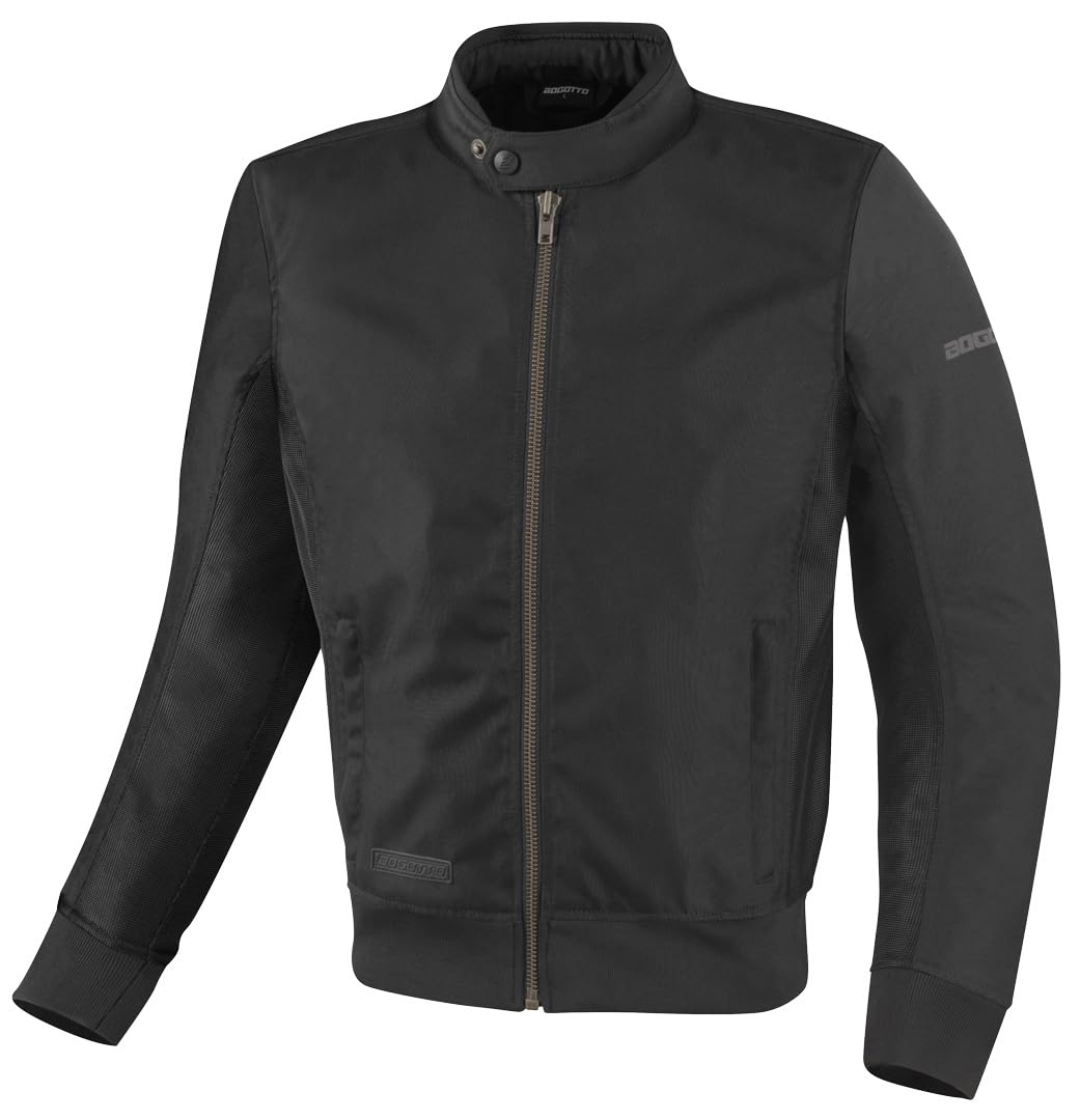 Bogotto Drift-R Air Mesh Kurtka tekstylna motocyklowa, czarny, 3XL