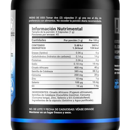 Productos Para La Próstata, Imagen adicional