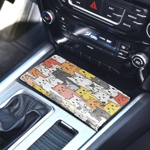 Portadocumentos para carro de cuero miniatura 5