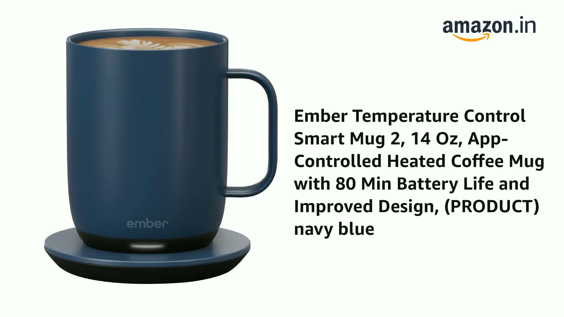 その他 ember Temperature Control Mug 10 oz Buy Ember Temperature Control Smart Mug 2, 10 Oz, Copper, 1.5-Hr