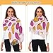 OTVEE Women's Fashion Pink Sweet Potatoe Scarves for Winter,Long Scarves for Women with Fringe,Super Soft Cashmere Feel Scarf Wraps and Pashminas for Women Ladies Girls