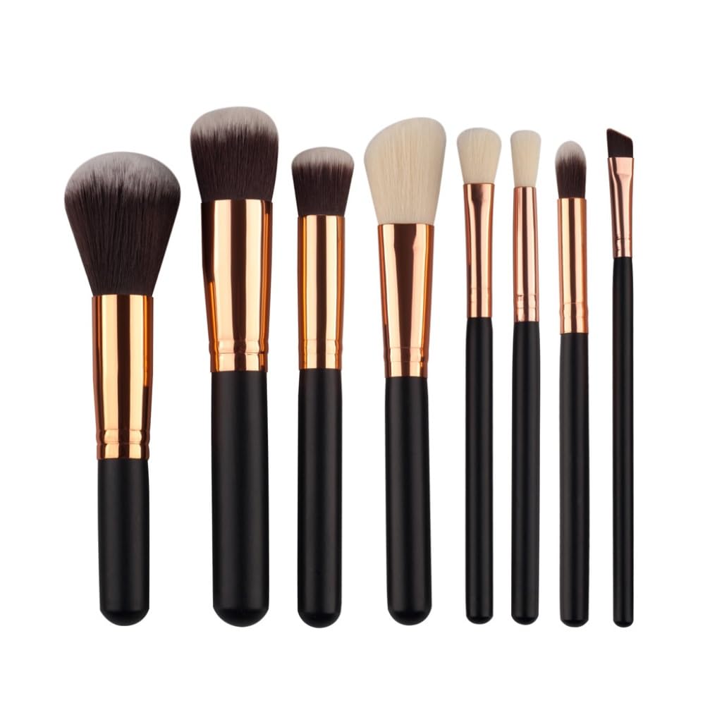 Ensemble de 8 pinceaux de maquillage, ensemble de pinceaux de maquillage for fond de teint
