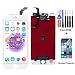 cellphoneage® White iPhone 6 Plus 5.5 Inch LCD Digitizer Replacement screen Display Glass Touch Screen Assembly kit with Free screen protector