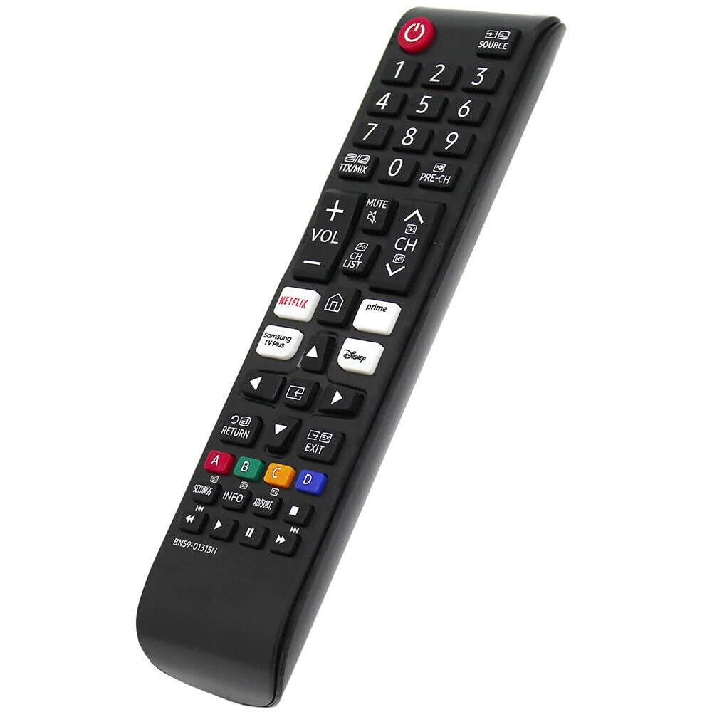 Telecomando Universale Samsung con pulsanti di scelta rapida per Smart TV LCD QLED LED HDTV 3D 4K Compatibile solo con TV Originali Samsung Non Serve Programmazione