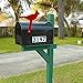 PRTECY Red Mailbox Flag Replacement, Creative Acrylic Red Cardinal Bird Mailbox Flag Outdoor Mail Box Stake Sign for Wood, Metal, Stucco, Brick and All Other Surfaces(Red)