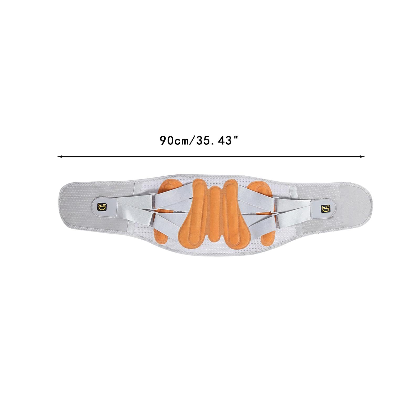 Cinturón de Soporte Lumbar, Soporte para La Espalda, Cinturón de Soporte Lumbar, Portátil, Entrenamiento de Cintura, Banda de Soporte Lumbar para Sent, m