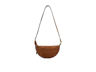 AllSaints Half Moon Suede Crossbody Cross Body Women