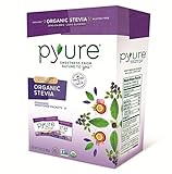 Pyure Premium Organic Stevia Sweetener, 80 Count - Net Wt 2.82 oz