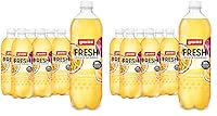 granini FRESH Maracuja (6 x 0,75l), Maracuja-Erfrischungsgetränk, mit Kohlensäure, echte Früchte, wenig Kalorien, ohne Süßungsmittel, vegan (Packung mit 2)