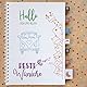 Silikonstempel Sprüche Deutsch Set,6 Blätter Geburtstag Stempel,Clear Stamps Glückwünsche,Tiere Clearstamp Set für DIY Bullet Journal Scrapbooking Fotoalbum Geburtstag Stempelset