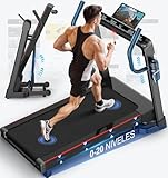 Cinta de Correr Plegable Profesional con App, Pantalla LED