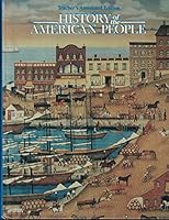 History of the American People Teacher's Annotated Edtion 0030052270 Book Cover