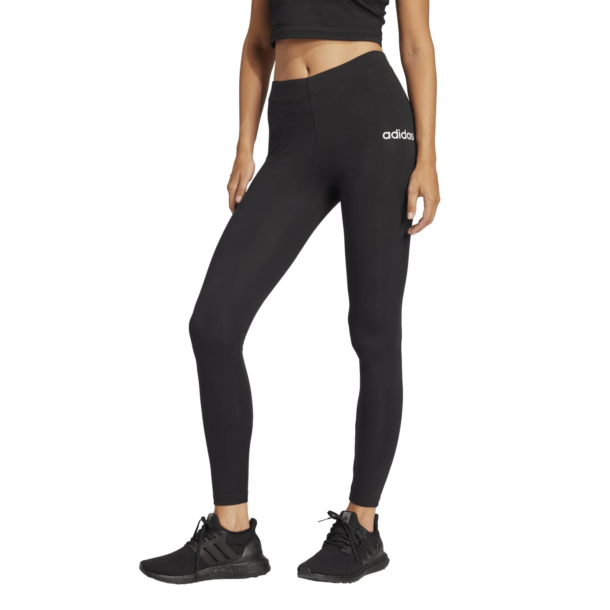 Adidas Donna Essentials Linear Cotton Leggings