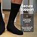 Mens Black Socks (10 Pack) FM▒ Smart, Comfortable, Breathable Mens Socks, Size US 7-12