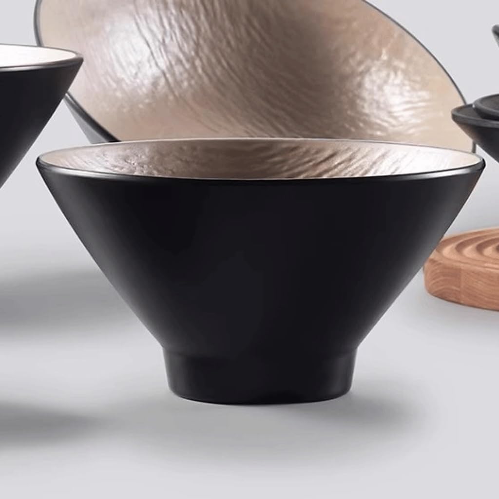 Grande ciotola creativa per zuppa a tromba, per tagliatelle, riso e pasta, ideale per servire zuppe e insalate
