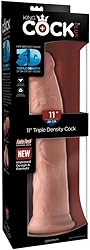 King Cock 11´´ Triple Density Cock, Light, 28 cm