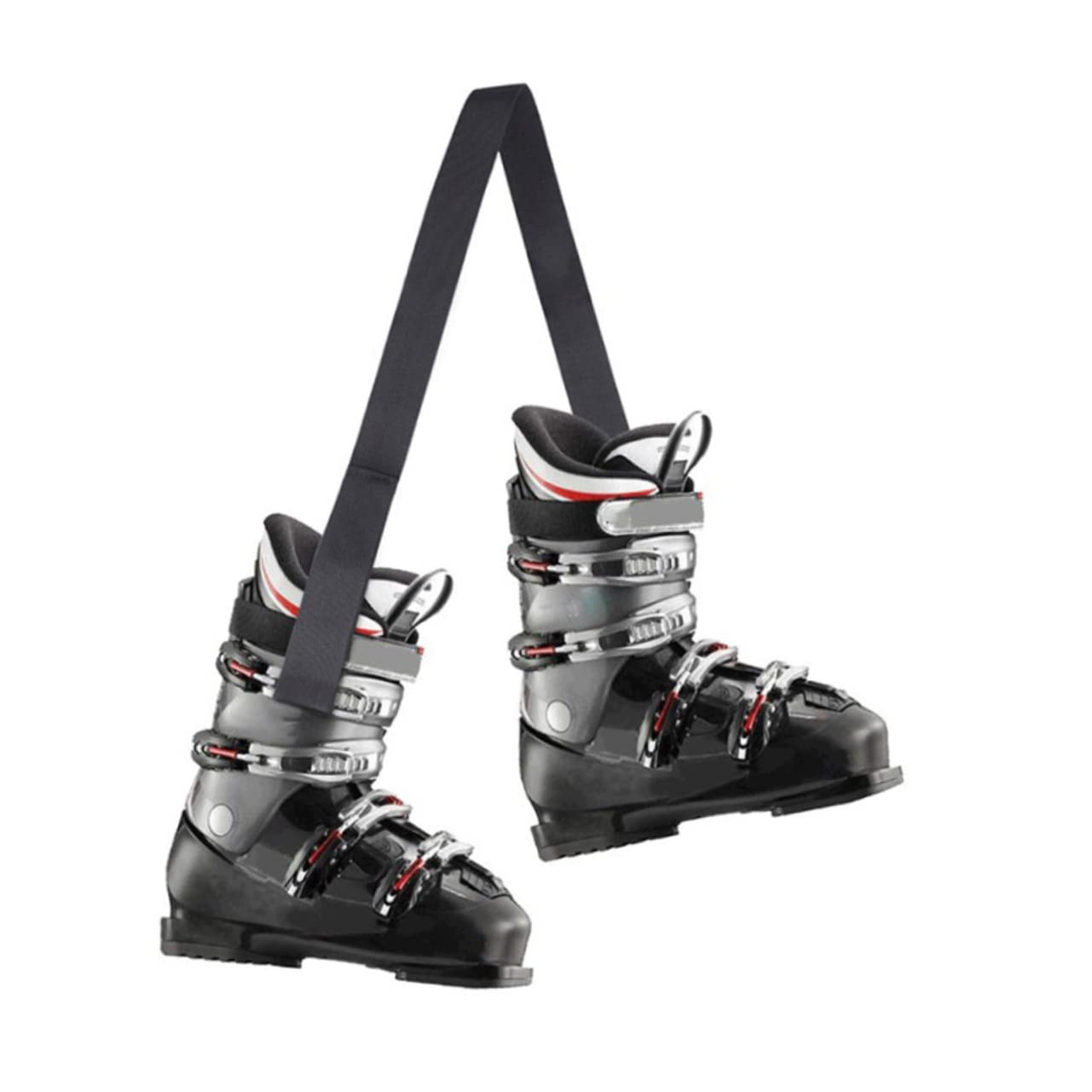 TOVINANNA Ski Boots Carrying Strap Adjustable Portable Leash for Skis and Skating Shoes Nylon Shoulder Sling for for