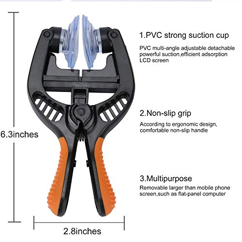 Showpin Smart Phones Suction Cup Tool Opening Pliers Repair Lcd Screen, 3 In 1 Iphone Repair Tool Prying Tool Compatible With Cell Phone/Laptop/Tablet Pc #TOP4