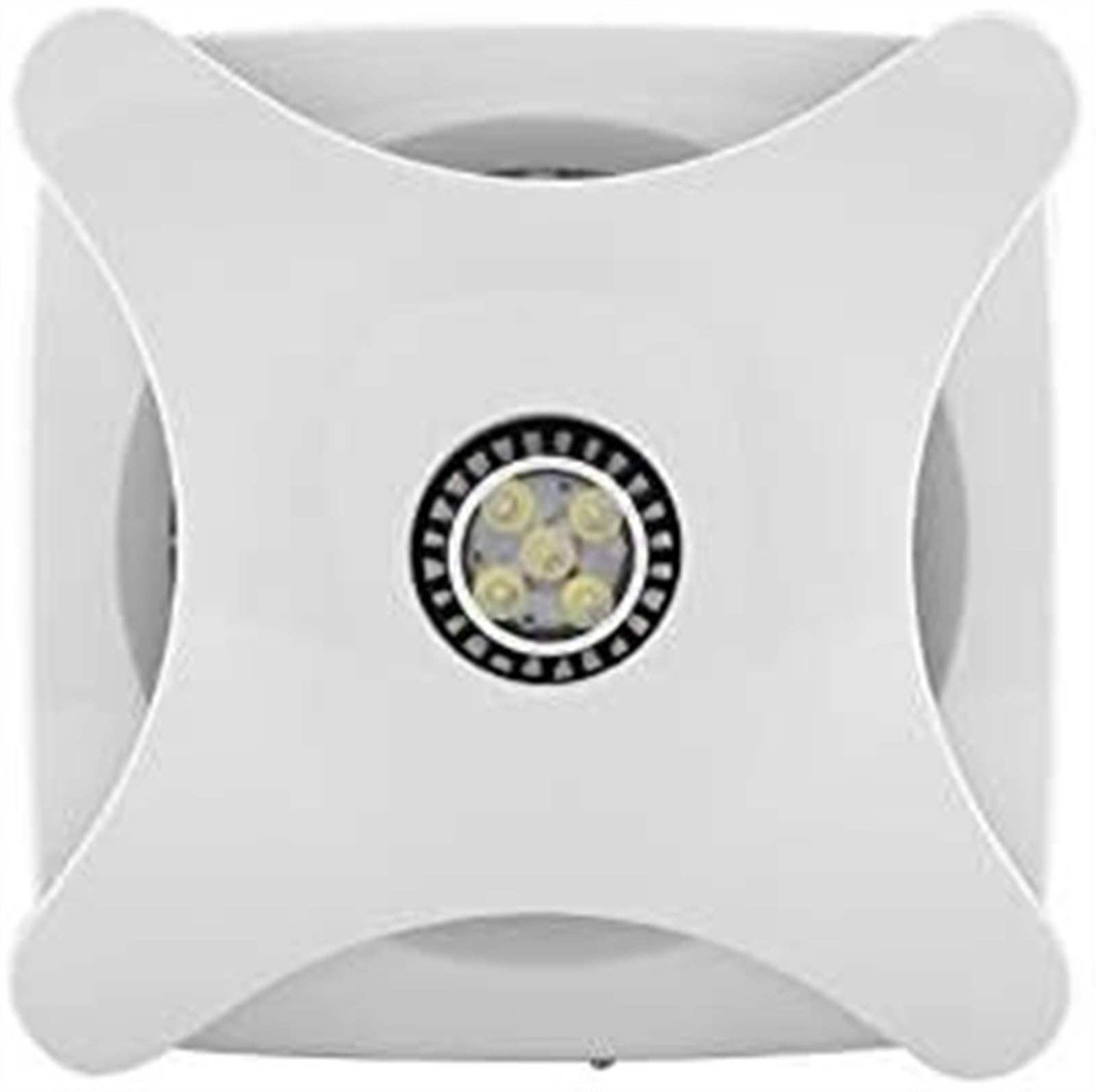 Ventilateur d'échappement LED silencieux pour éliminer l'humidité en cuisine et toilettes