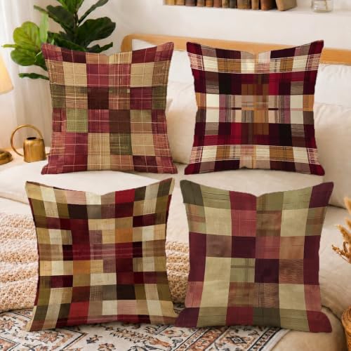 Housse de coussin imperméable 45x45 anti-tache pour canapé - 6