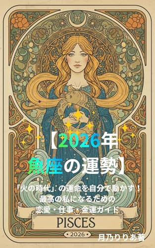 【2026年 魚座の運勢】「火の時代」の運命を自分で動かす！ 最高の私になるための恋愛・仕事・金運ガイド