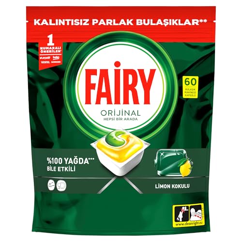 Fairy Hepsi Bir Arada Bulaşık Makinesi Deterjanı…