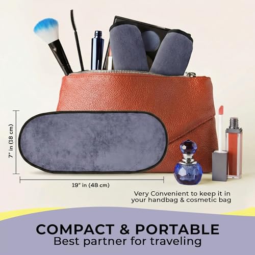 Image of Story@Home Microfiber Face & Hand Towel for Makeup Removal 2 Pc Grey | Korean Skincare Face Towels Use as Gentle Cleanser & Makeup Remover Wipes | Ultra Absorbent Super Soft & Lightweight Quick Drying
