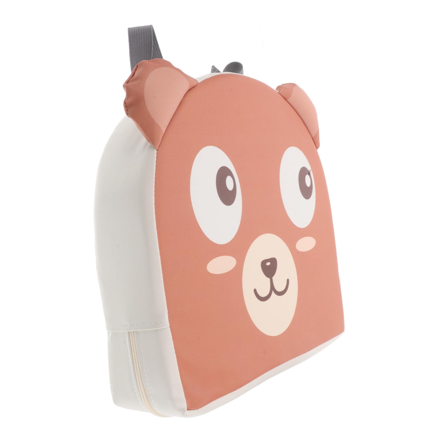KOMBIUDA Cuscino Rialzo Sedia da Tavolo per Ragazzi Design Cartone Pu Pelle e Schiuma Adorabile Lavabile