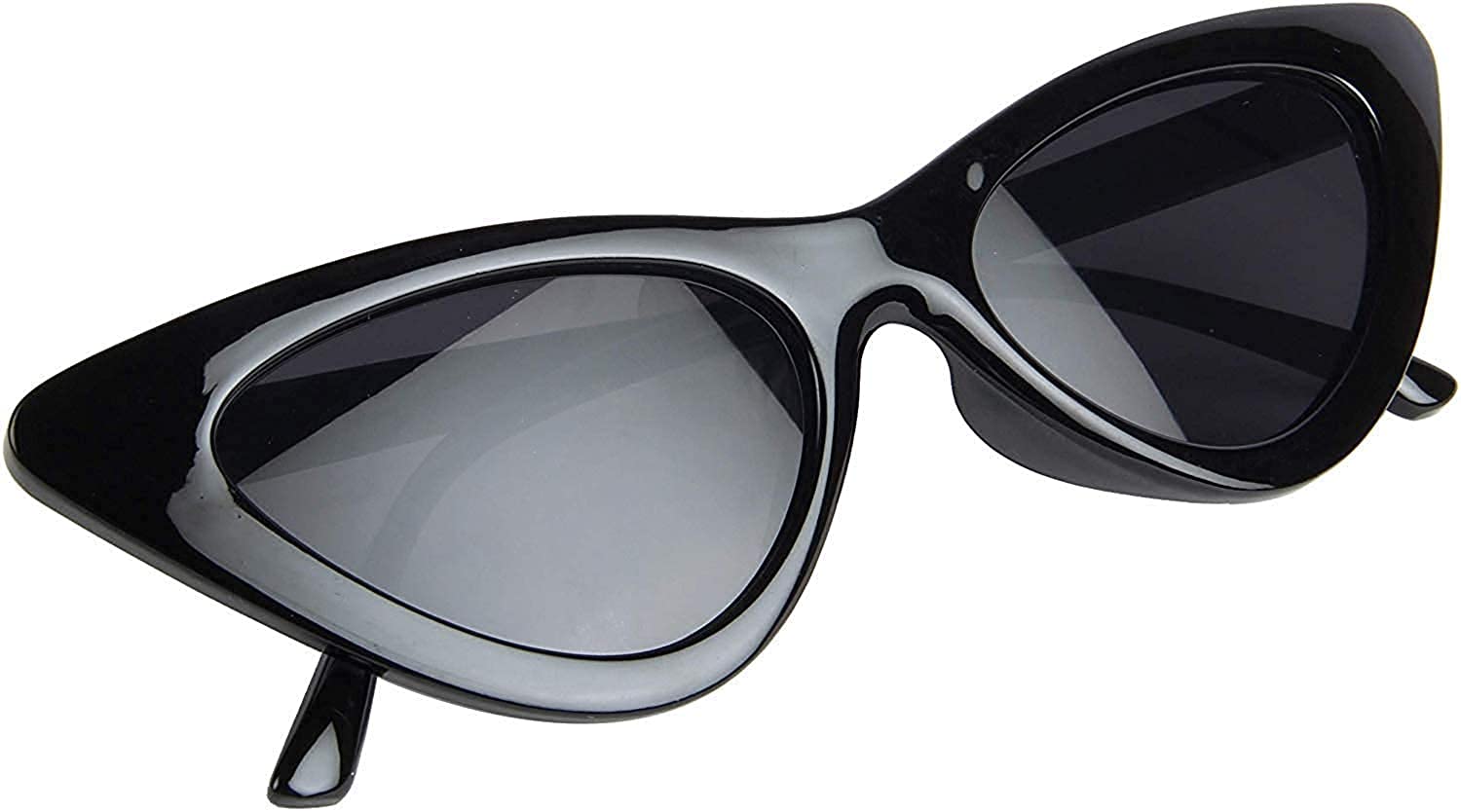 Women Cat Eye sunglasses Black Frame Black Lens Medium Pack of 1-image-45