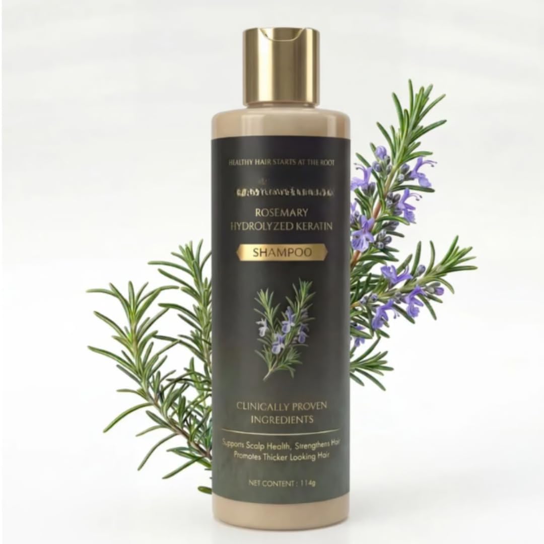 Rosemary Growth Support Shampoo | Strengthens Roots & Supports Hair Growth | Reduces Hair Fall & Nourishes Scalp | Suitable for All Hair Types (Pack Of 1)-image-35